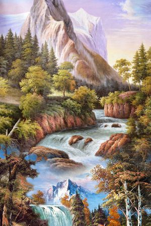 插画印花华亿平台图片