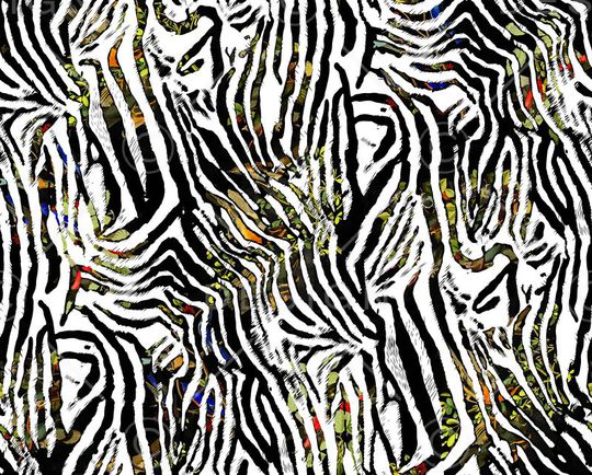 抽象印花华亿平台图片