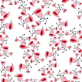 464388-满版童趣铃铛花华亿平台设计