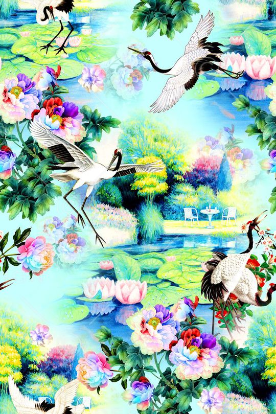 时尚印花华亿平台图片