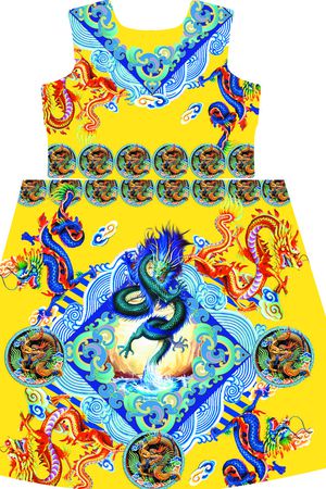 MAX-定位中国民族风印花华亿平台图片