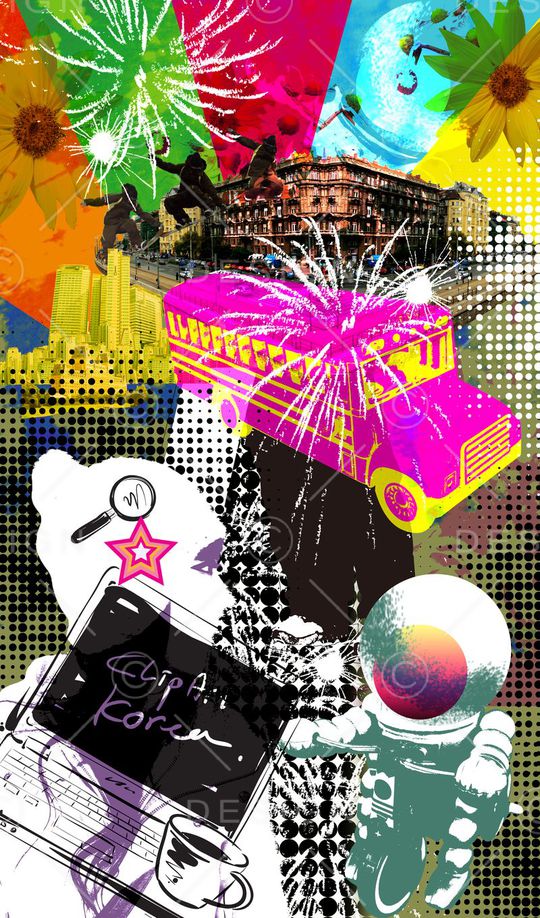 欧式车建筑印花华亿平台图片