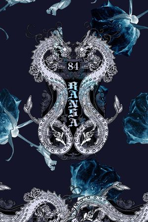 素描印花华亿平台图片