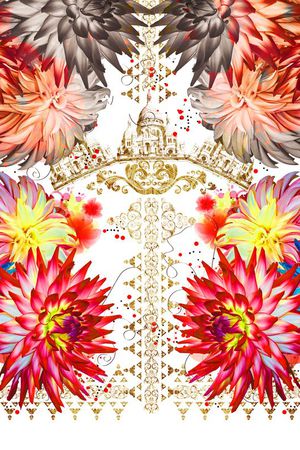 MAX-定位欧美民族风印花华亿平台图片