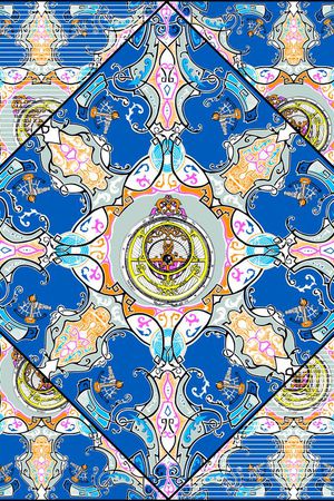 MAX-定位欧美民族风印花华亿平台图片