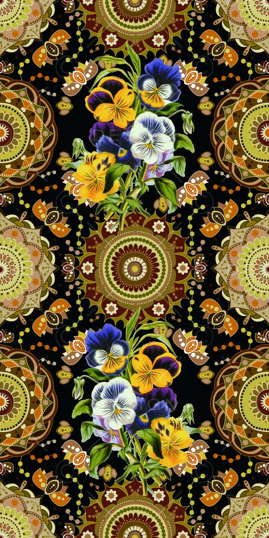 民族风印花华亿平台图片