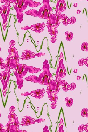 抽象印花华亿平台图片