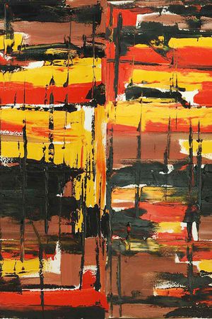 抽象印花华亿平台图片