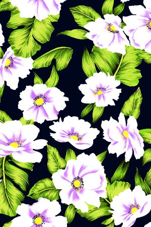 花朵印花华亿平台图片