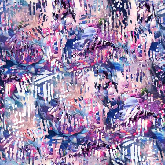 复古印花华亿平台图片