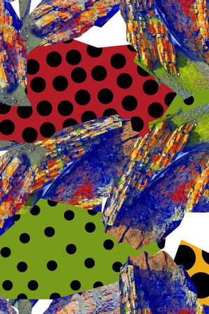 波点印花华亿平台图片