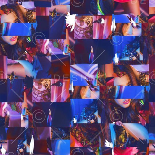 复古印花华亿平台图片