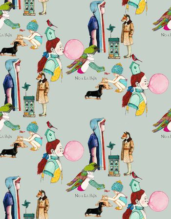 464856-时尚动物儿童趣味华亿平台