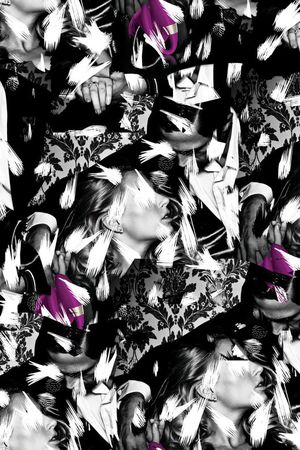 复古印花华亿平台图片