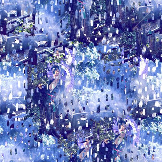 复古印花华亿平台图片