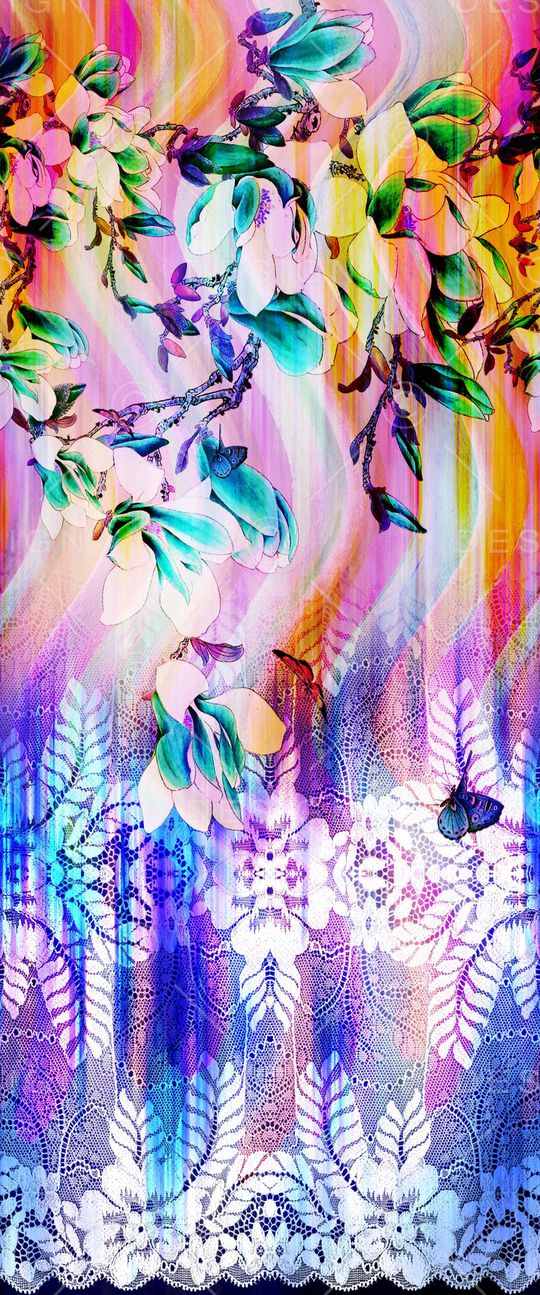 多彩印花华亿平台图片