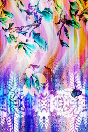 多彩印花华亿平台图片