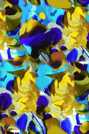 抽象印花华亿平台图片