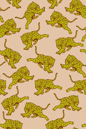 464921-金钱豹插画涂鸦