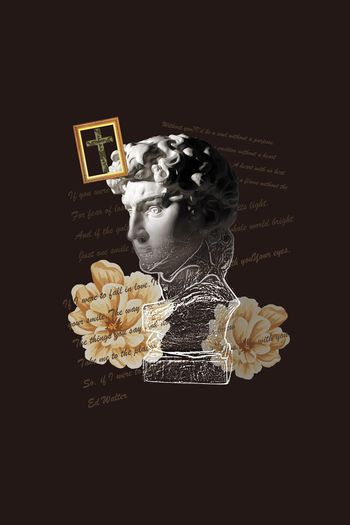 464947-花卉 头像 英文 裁片