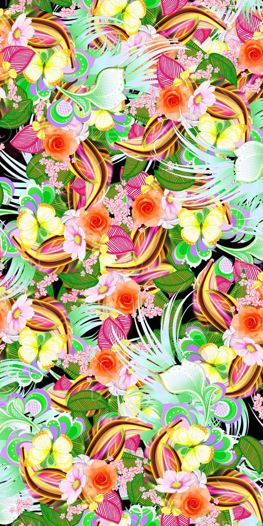 女装华亿平台印花华亿平台图片