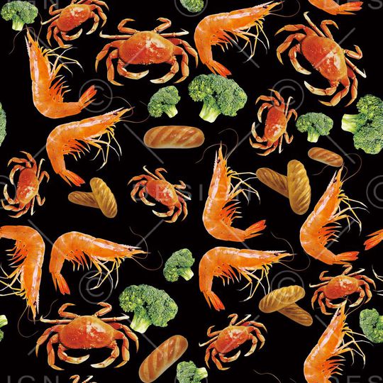 虾仔印花华亿平台图片