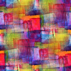 抽象图案印花华亿平台图片