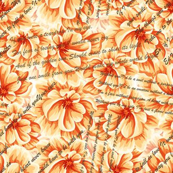 465064-花卉 中国风 英文字母