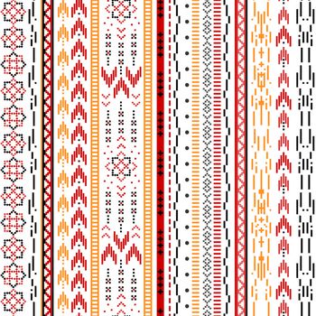 465090-几何 民族风 竖条纹