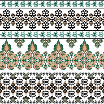 465101-几何 民族风 横条纹