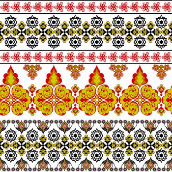 465102-几何 民族风 横条纹