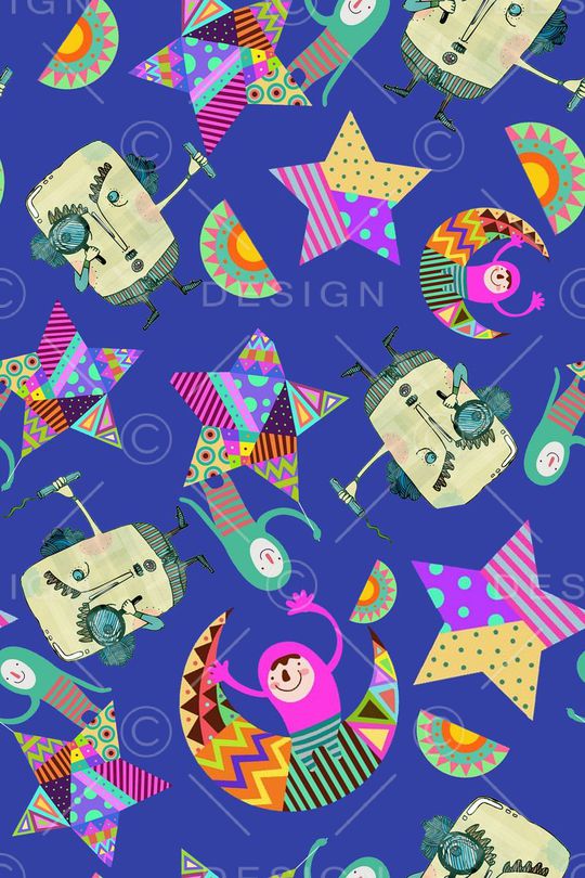 卡通印花华亿平台图片