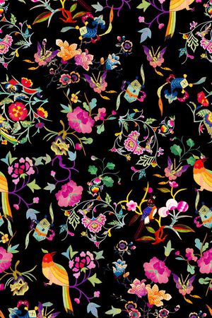 古典印花华亿平台图片