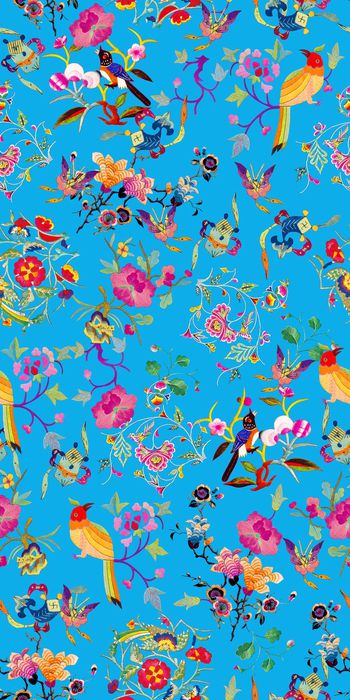 465176-中国风古典绣花满版数码花鸟