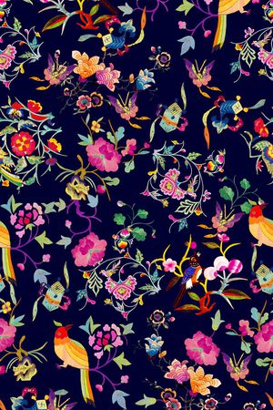 绣花印花华亿平台图片