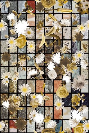 格子印花华亿平台图片