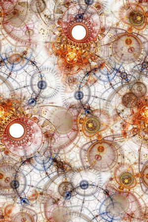 分形艺术印花华亿平台图片