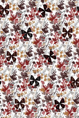 花叶印花华亿平台图片