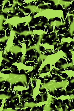 抽象印花华亿平台图片