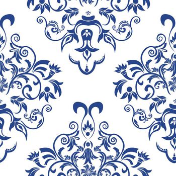 青花瓷印花华亿平台图片