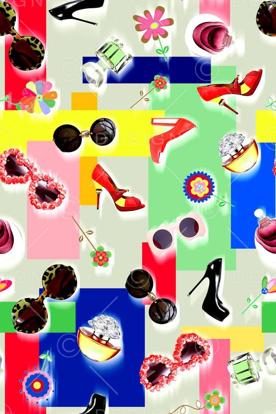 色块印花华亿平台图片