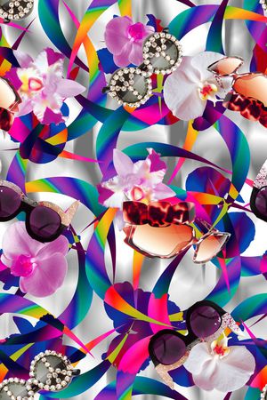 炫彩印花华亿平台图片