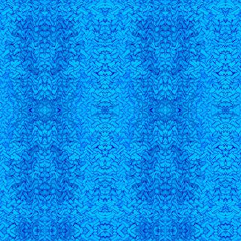 蓝色印花华亿平台图片