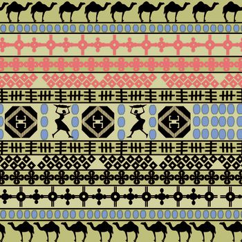 465480-民族风 中国结 骆驼