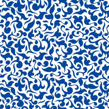 青花瓷印花华亿平台图片