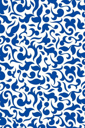 青花瓷印花华亿平台图片