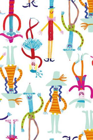 抽象手绘印花华亿平台图片