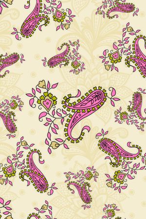 腰果花印花华亿平台图片