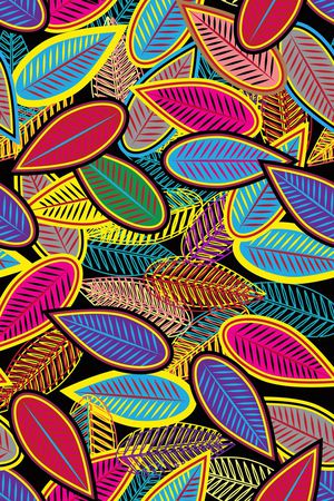 树叶印花华亿平台图片