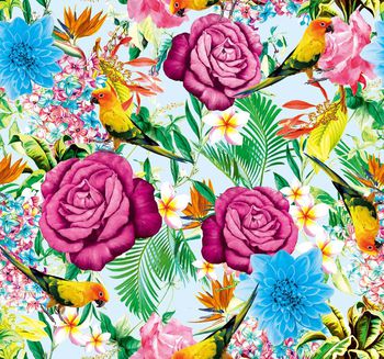 465611-潮流大牌植物花卉